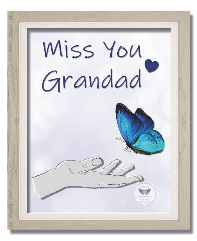 MYGD01B: Miss You Grandad (Butterfly)