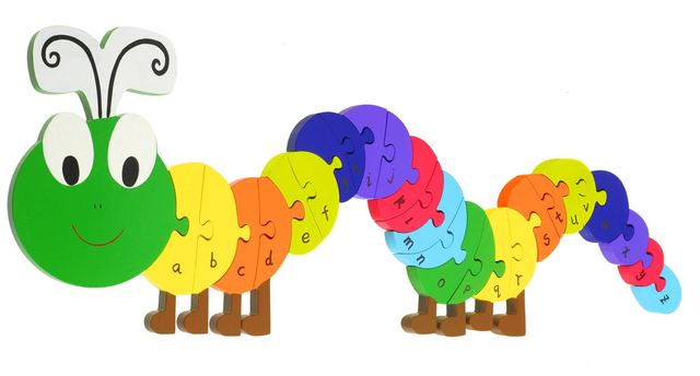Alphabet Caterpillar Puzzle - By Orange Tree Toys