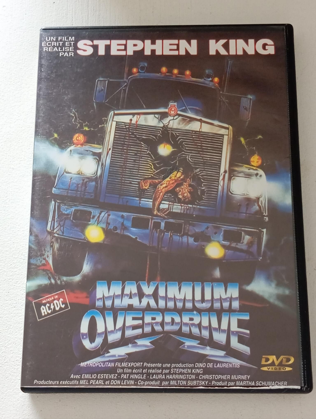 DVD Maximum overdrive 