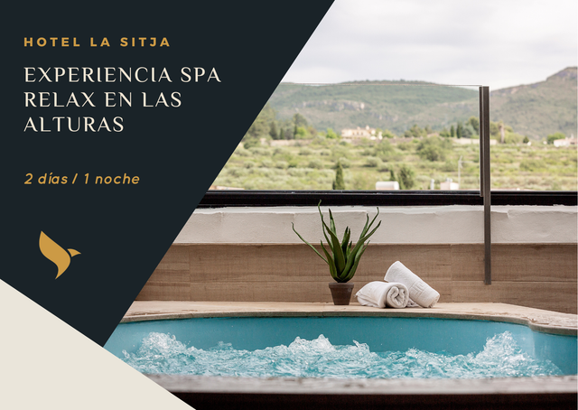 EXPERIENCIA Spa (2 días/1 noche) RELAX EN LAS ALTURAS para 2 personas.