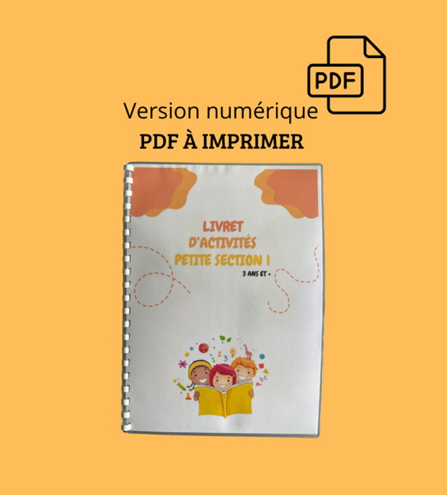 Livret petite section PDF