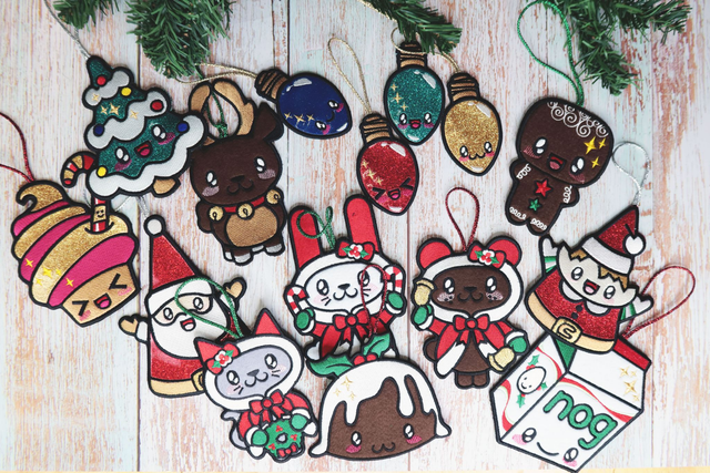 Manga Weihnachtsbaumanhänger