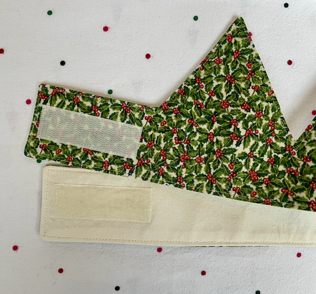Green Holly Christmas Crown