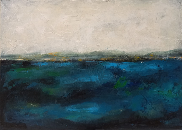 LOINTAIN RIVAGE I - 33x46cm