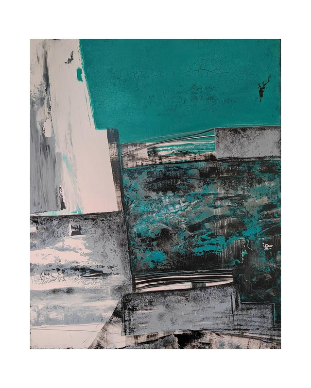 &quot;Turbulent times&quot; - 81 x 100 cm