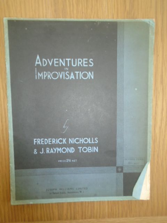 Adventures in Improvisation Sheet Music Book