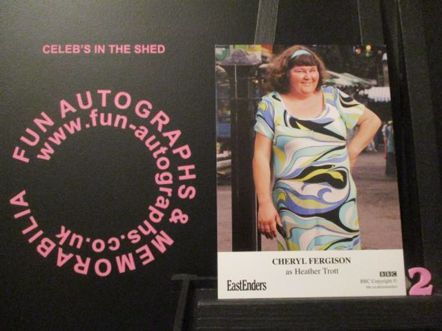 Cheryl Fergison (Heather Trott) Original EastEnders Cast Card (2)