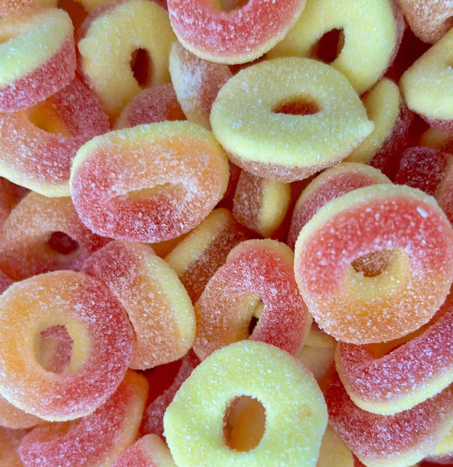 Soft Peach Rings