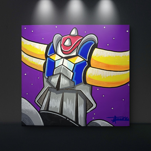 Tableau sur toile &quot;Goldorak&quot;