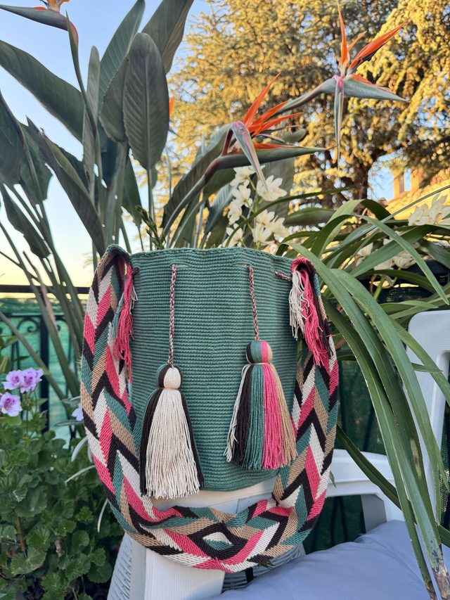 Mochila Borojó verde L