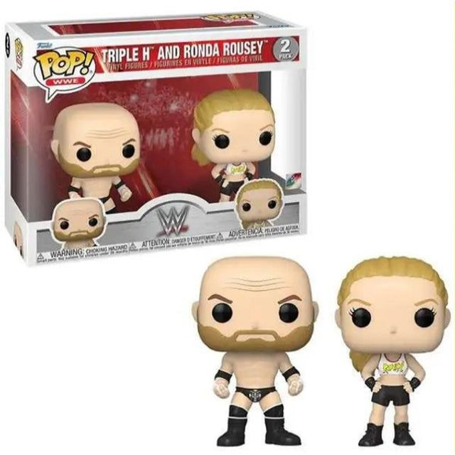WWE: Triple H and Ronda Rousey 2-Pack Pop!