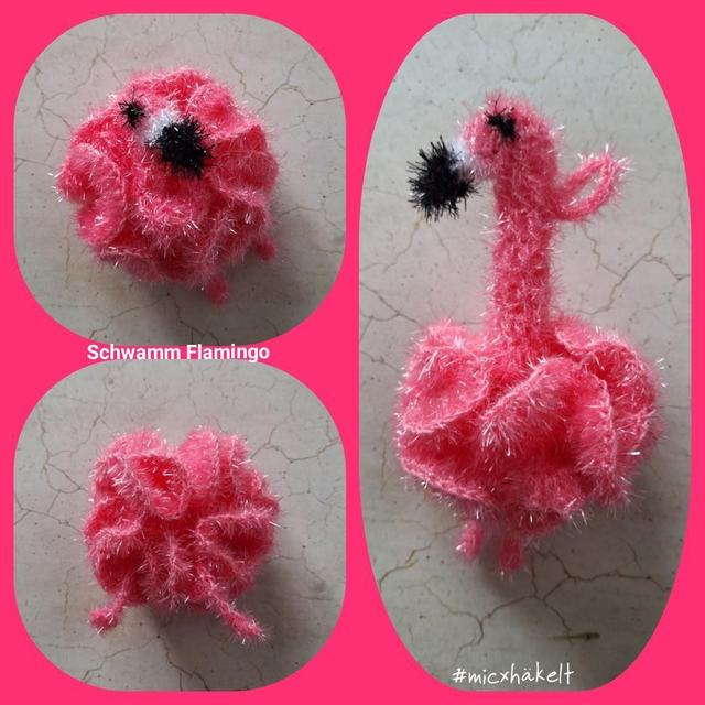 Schwamm Flamingo