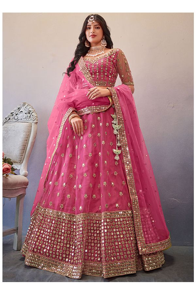 Robe de Mariée Bollywood Lehenga 14