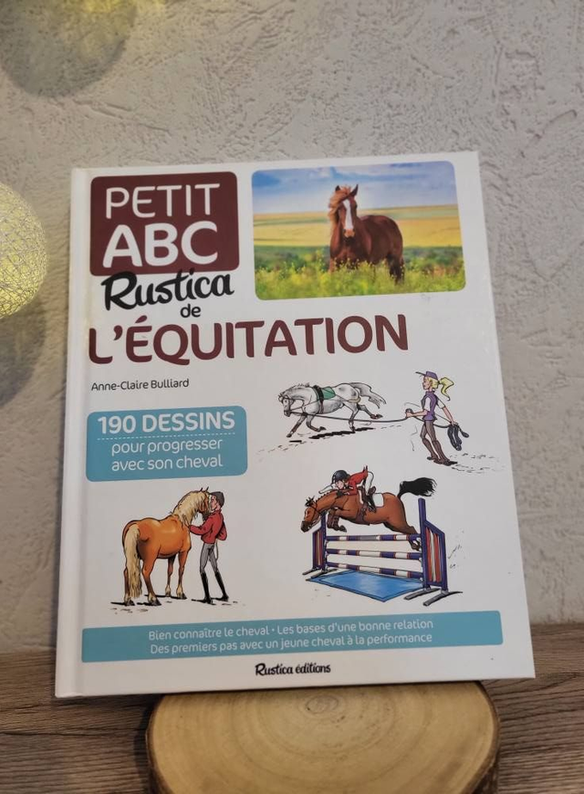 Livre “Petit ABC Rustica de l’équitation” – 190 dessins – Neuf