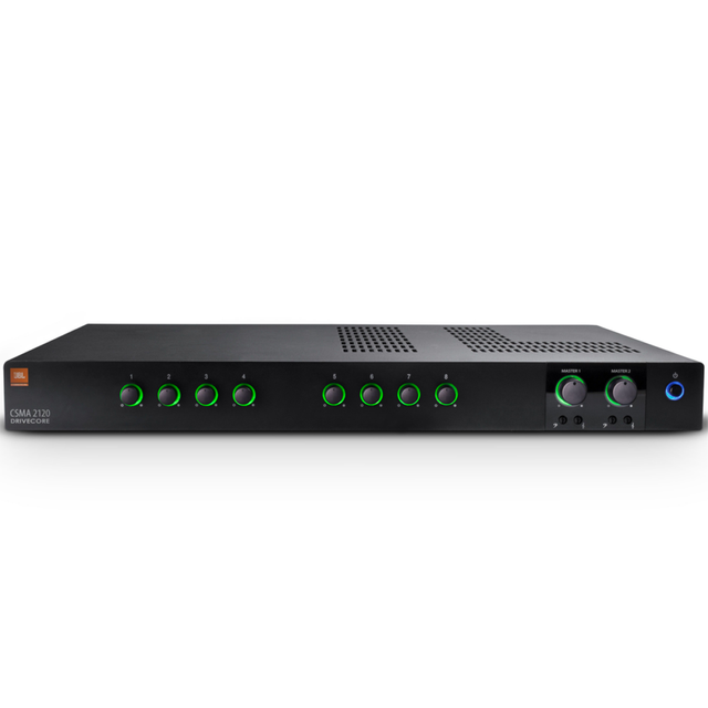 JBL CSMA-2120 – Amplificador / Mezclador De 8 Entradas
