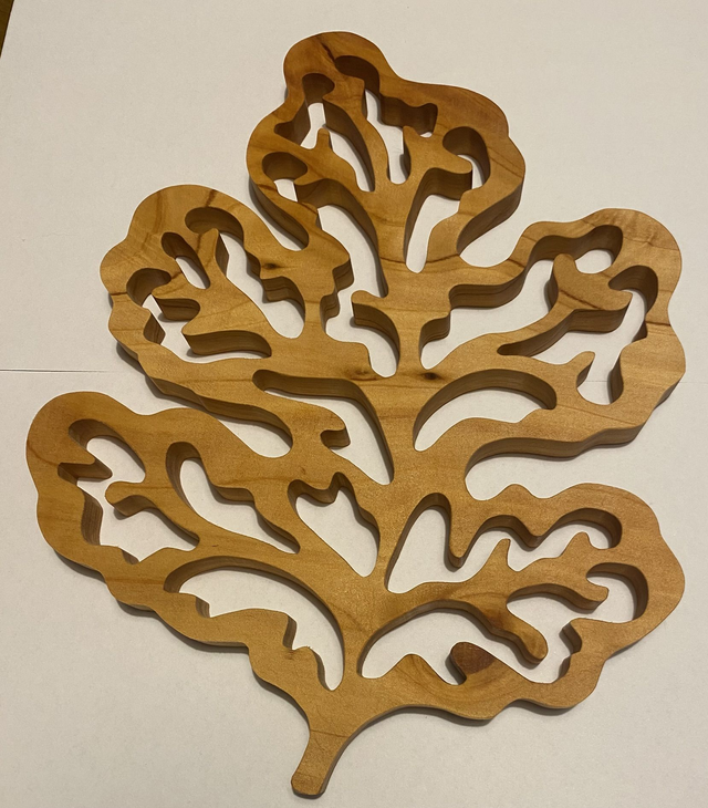 Dessous de plat feuille 2