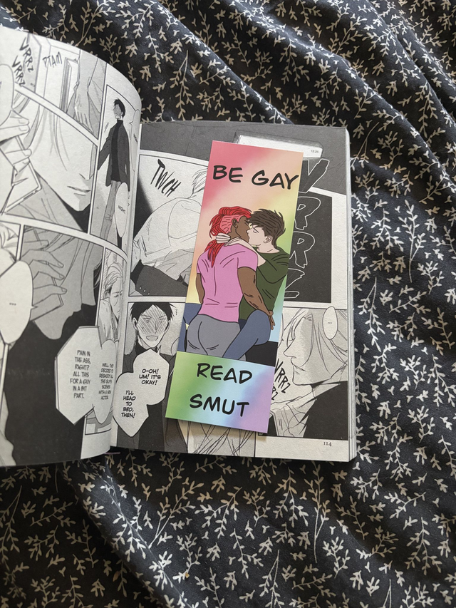 Be Gay Read Smut Bookmark