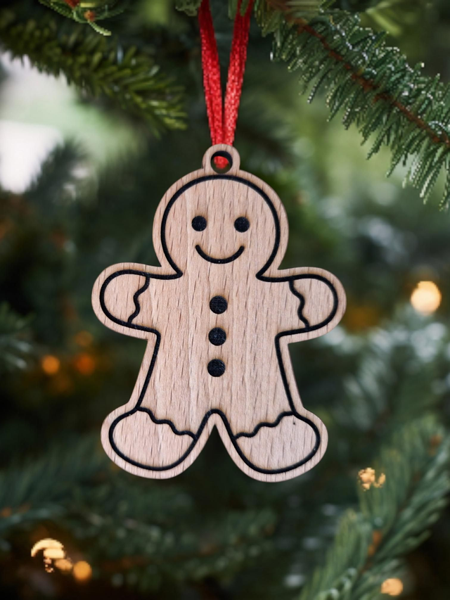 Suspension Bonhomme pain d'épices