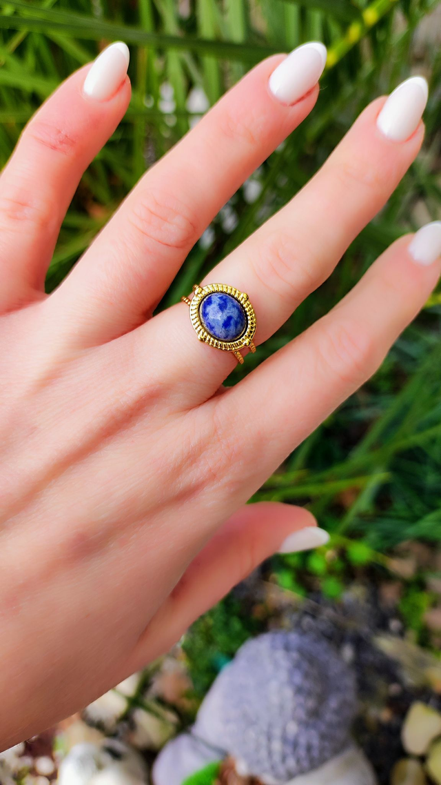 Bague Sahira Sodalite