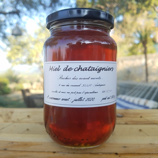 RUCHER DES AVANTS MONTS MIEL "CHÂTAIGNIER" 250G