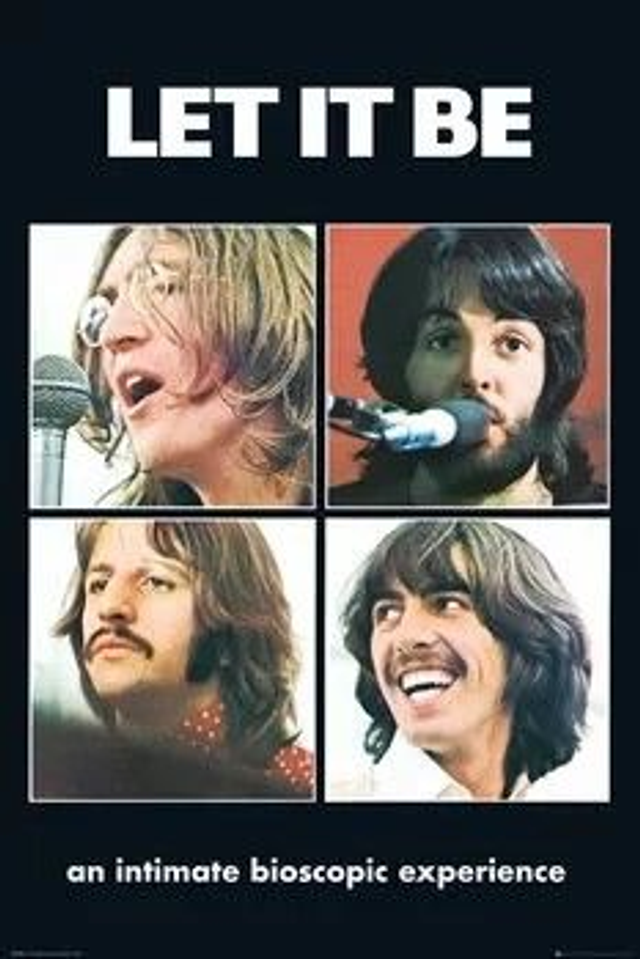 Free* Beatles - Let It Be Poster (* Postage only)