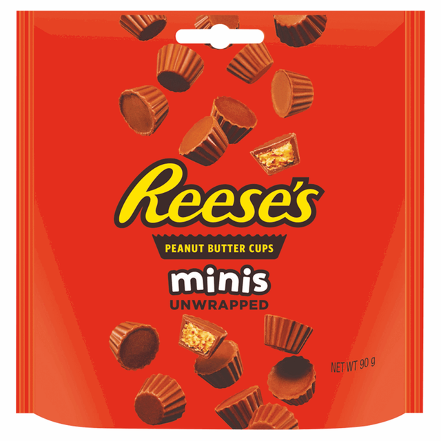 Reese's Peanut Butter Cups Minis Unwrapped 90g