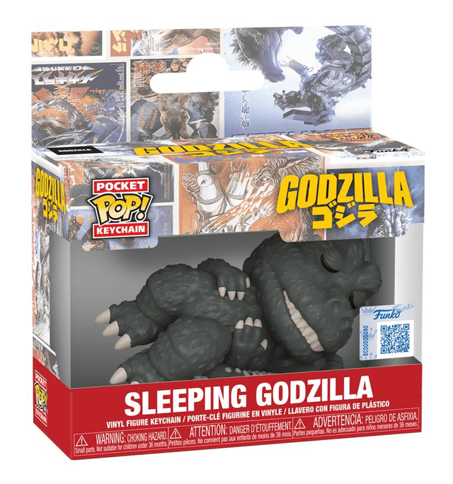 Godzilla: Sleeping Godzilla Pop! Keychain