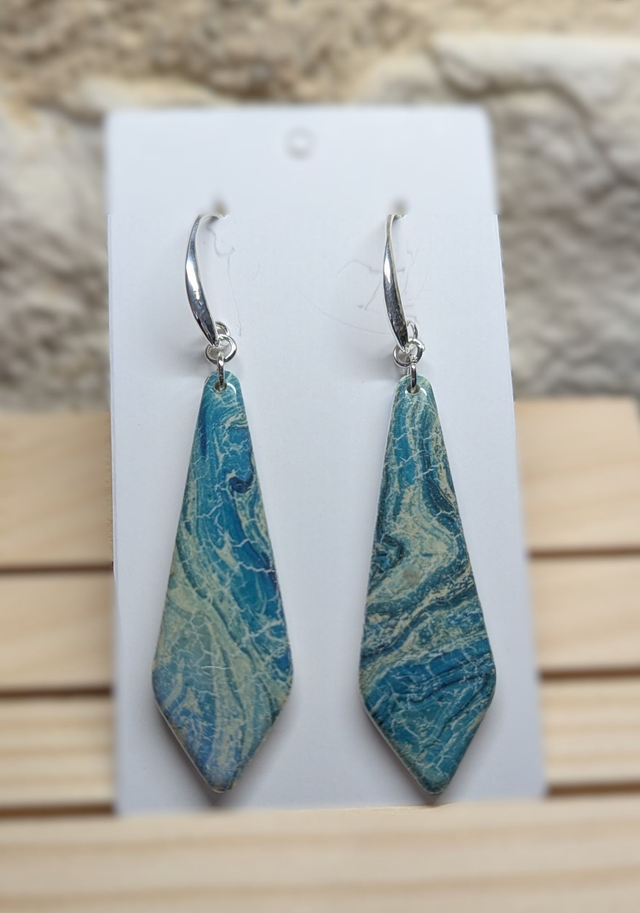 Boucles d'oreilles Océan