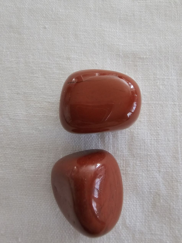 pierre roulé jaspe rouge 