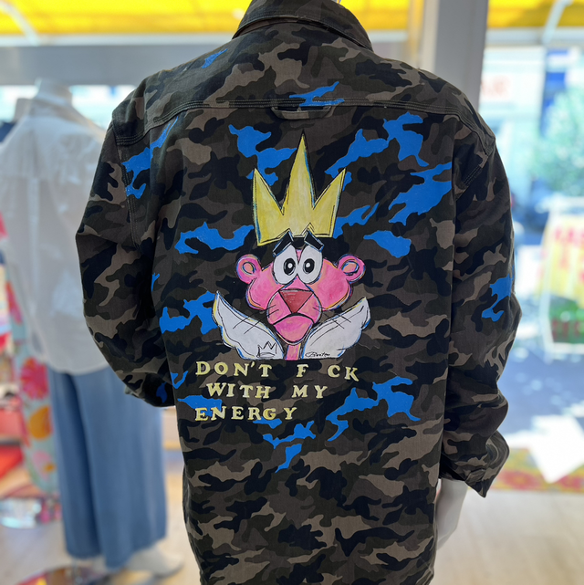 Bundeswehr-Jacke Selfpainted by C. Bunten 