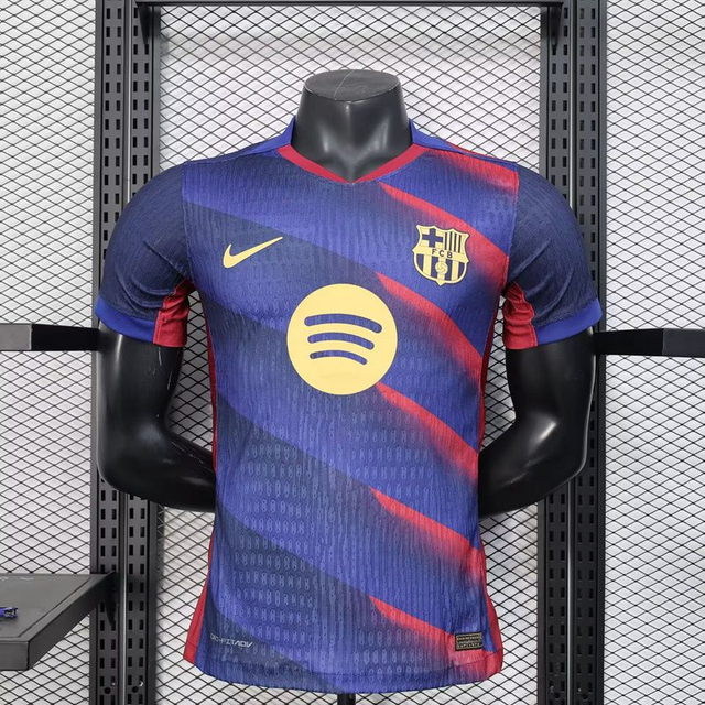 Camiseta Barcelona EDICIÓN ESPECIAL -  Versión Jugador - 25-26 (Azul)