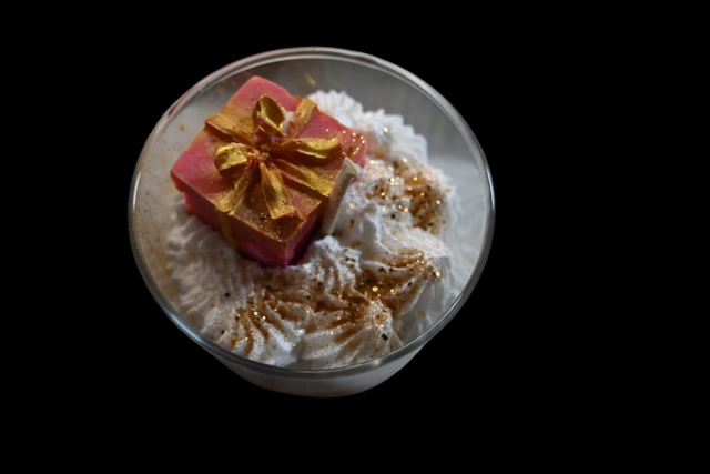Bougie Cadeaux Parfum Envoûtant et Décoration Festive