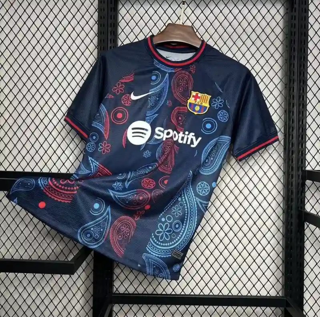 Camiseta F.C Barcelona Edición Especial  (Flores) - Versión Fan - 25-26