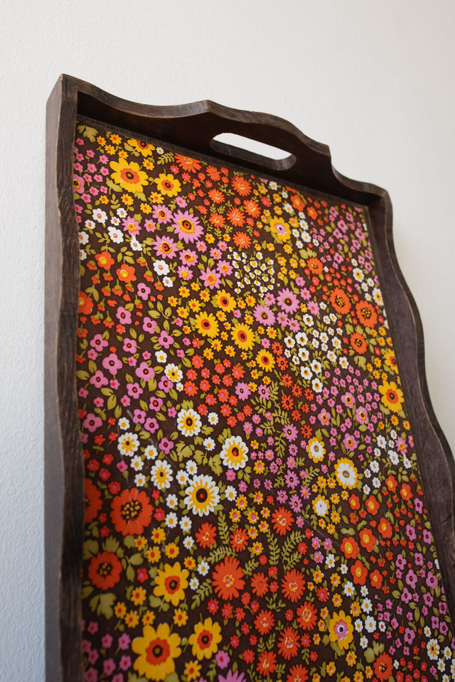 Honey Bloom 🌼 Plateau en bois