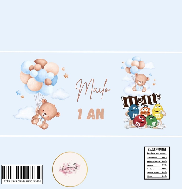 Papeterie gourmande "M&amp;M'S"