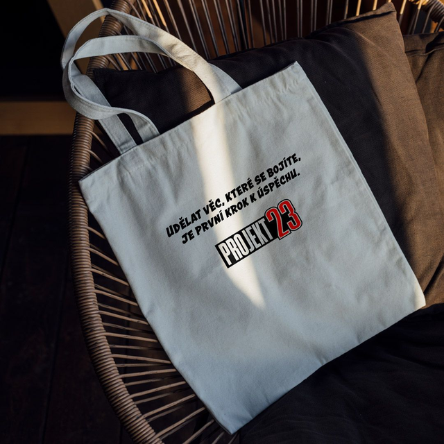"Udělat věc, které..." látková taška