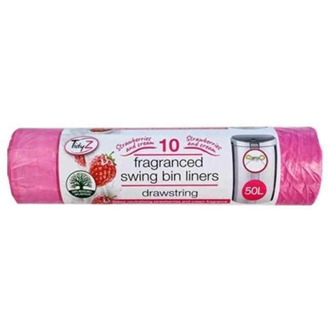 Tidyz(B0037) Swing Bin Liners Drawstring 10s