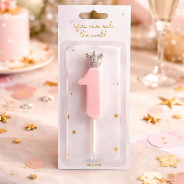 Bougie first birthday girl 