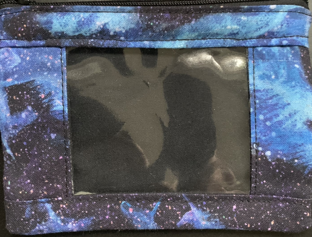 Horses on Blue Pump pouch