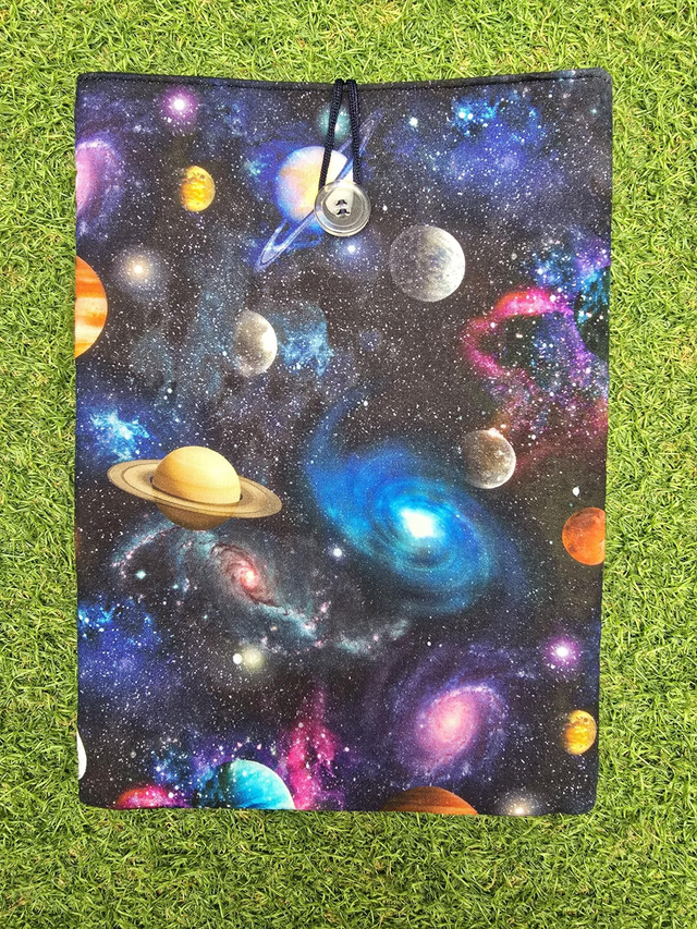 Funda de libro planetas