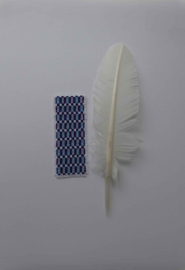 Joli marque-page brodé