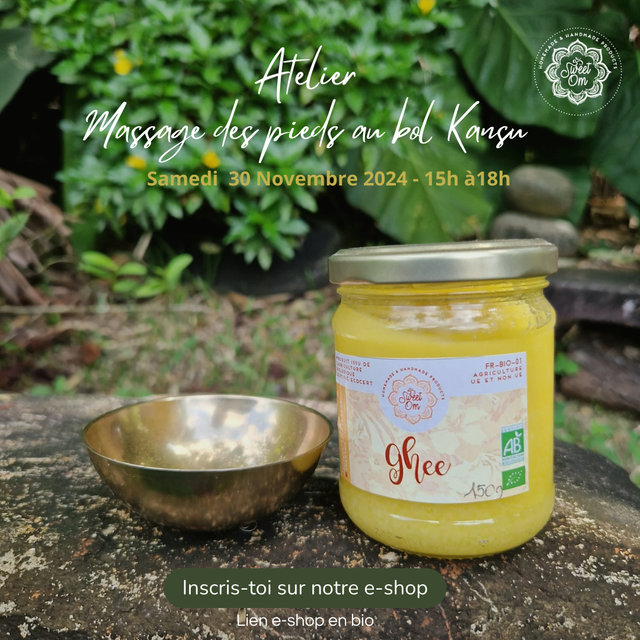 Atelier- Massage ayurvédique des pieds au bol Kansu