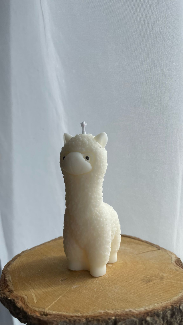 Selfmade Duftkerze Alpaka