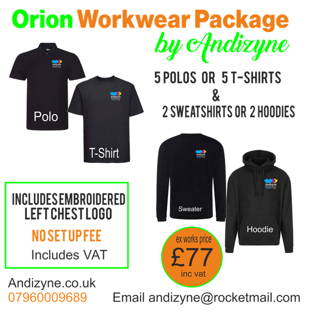 Orion Workwear Package 