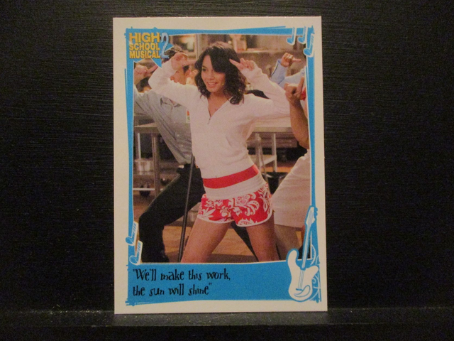 High School Musical 2 Original Trading Card #61