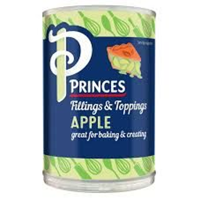 Princes Fillings &amp; Toppings Apple 410g