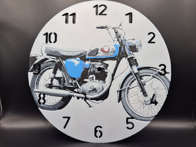 Classic BSA 450 Motorbike