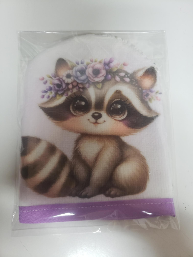 Gant de toilette artisanale 