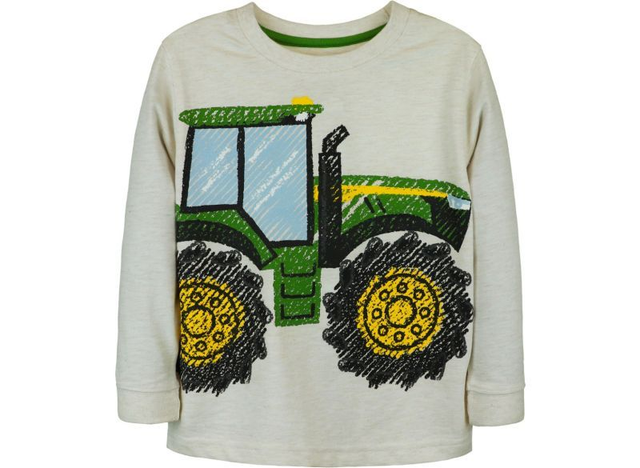 Sweatshirt für Kleinkinder mit Traktorbild
