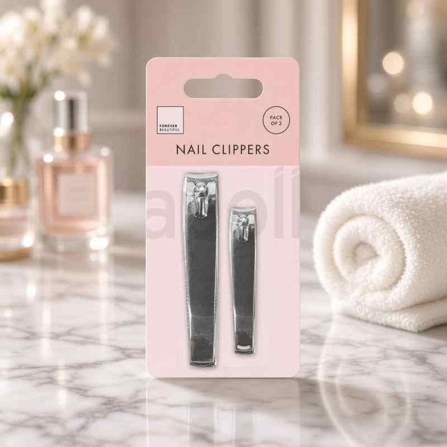 Carbon Steel Nail Clippers â 2pcs | Nail Care